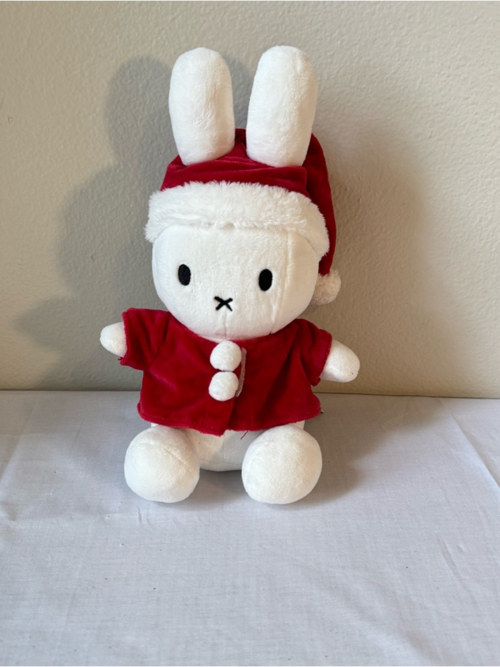 Miffy Santa bunny, a holiday-themed version